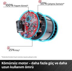 Einhell TP-CW 18Li BL Brushless - Solo, Kömürsüz Akülü Darbeli Somun Sıkma