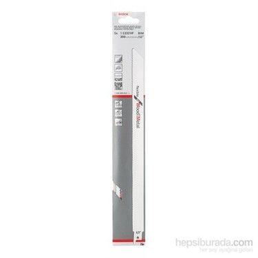 Bosch Ahşap Ve Metal İçin Tilki Kuyruğu Bıçağı S 1222 Vf