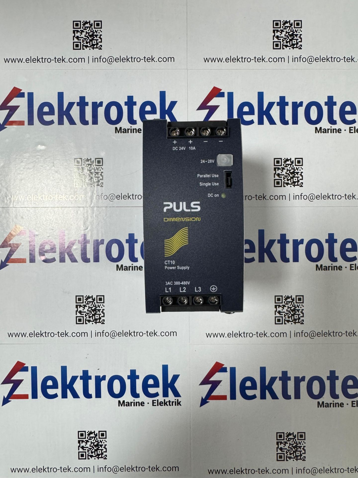 PULS CT10.241 POWER SUPPLY - DIN RAIL - RAY MONTAJLI GÜÇ KAYNAĞI