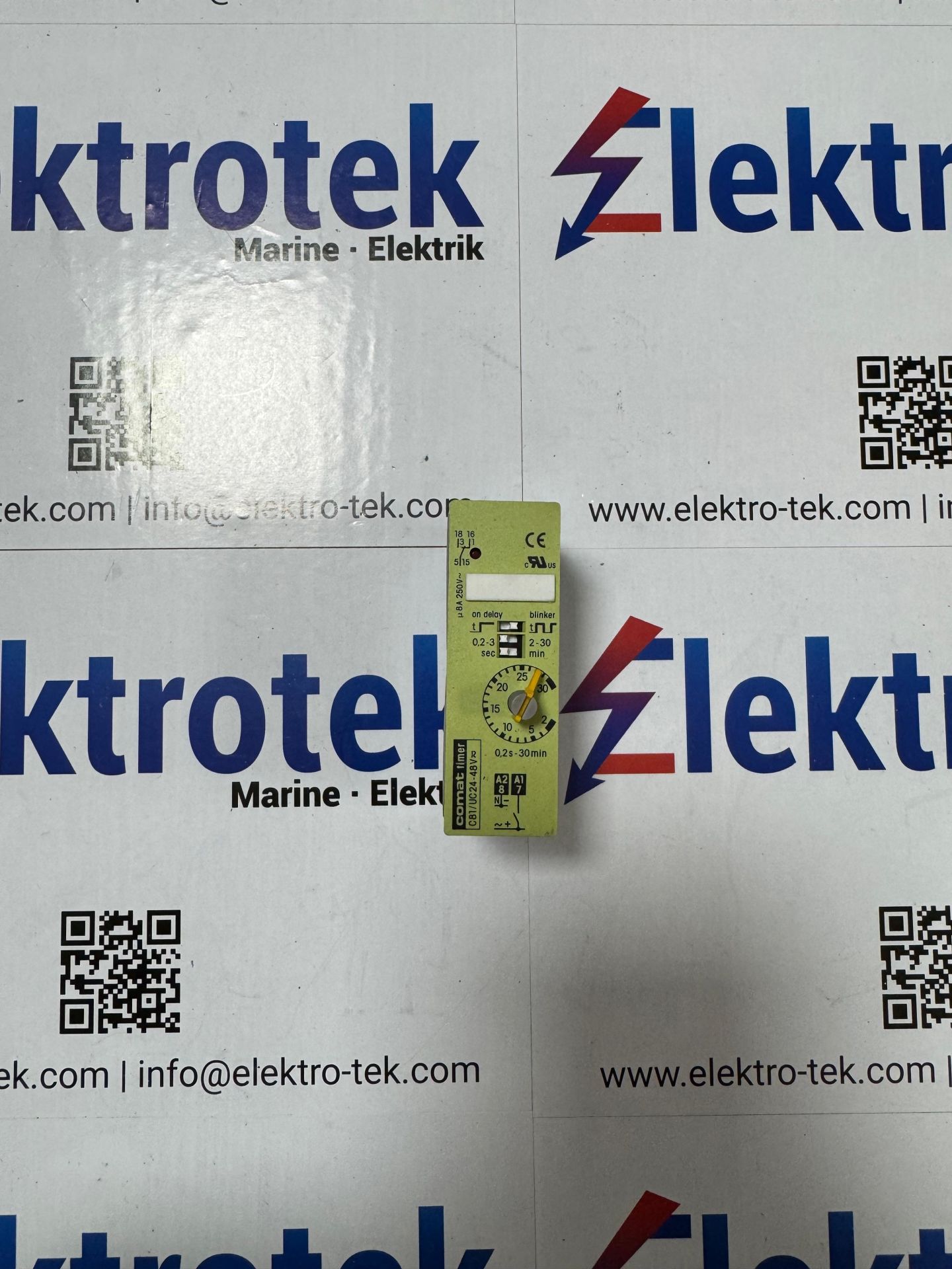 COMAT C81/UC24-48V TIME DELAY RELAY