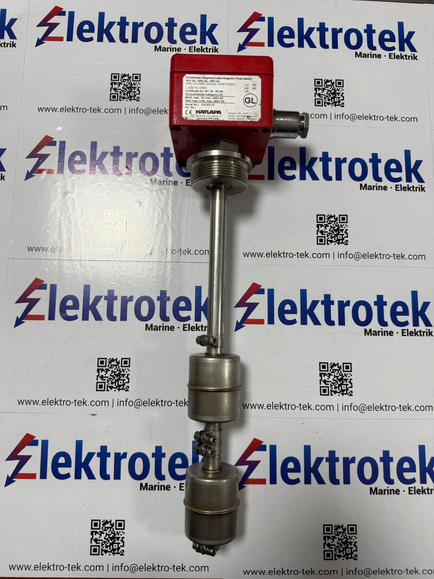 HATLAPA MAGNETIC FLOAT SWITCH L305/14-V44A