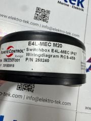 REMOTE CONTROL E4L-MEC M20 SWITCHBOX 258240