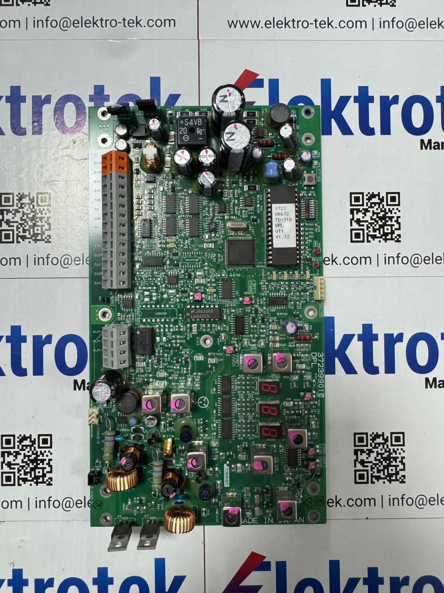 TOKYO KEIKI SPEED LOG TD-310 MAINBOARD PCB CARD MRSP016 372399014
