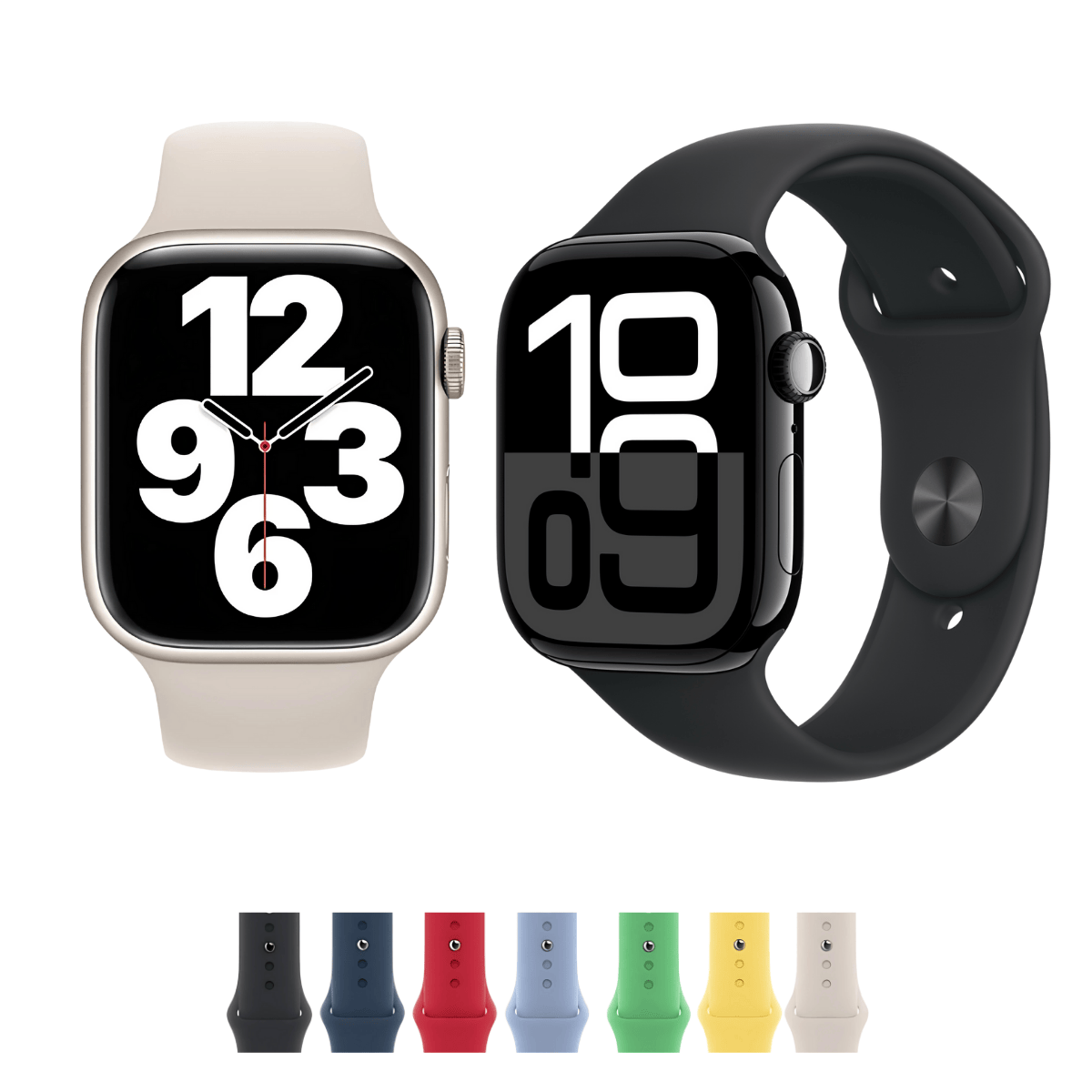 Apple Watch İçin Spor Slikon Kordon Mavi - 38-41mm