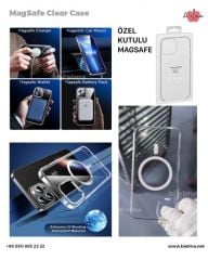 iPhone Uyumlu Magsafe Kristal Slim Kılıf iPhone 12