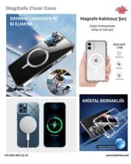 iPhone Magsafe Kristal Slim Kılıf iPhone 12