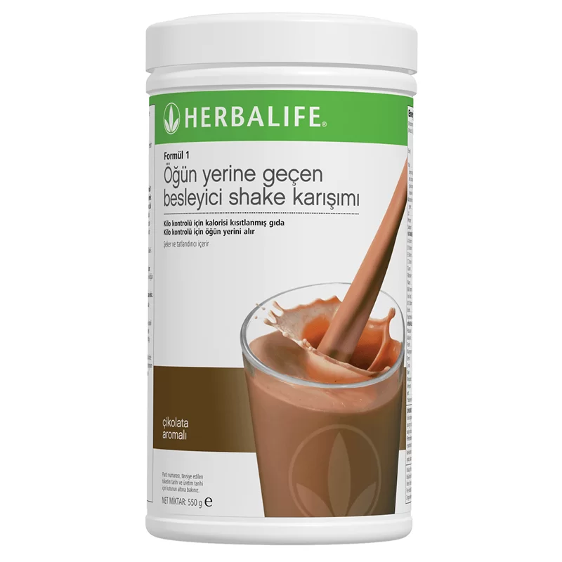 Formül 1 Çikolata Aromalı Shake Karışımı