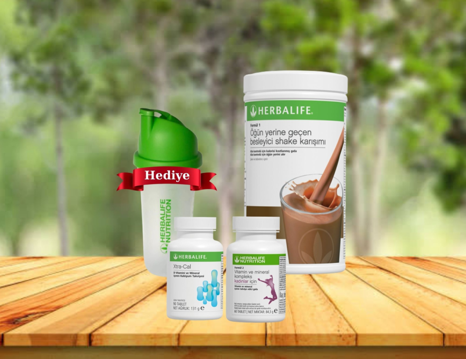 Herbalife Yukarı Kilo Kontrol Temel Başlangıç Seti (Kadın)