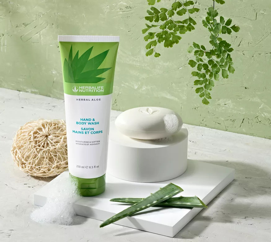 Herbal Aloe El Ve Vücut Sabunu