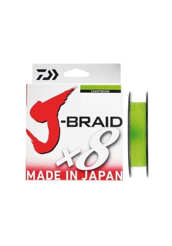 Daiwa JBraid 8B Chartreuse 150m İp Misina- 0.18mm