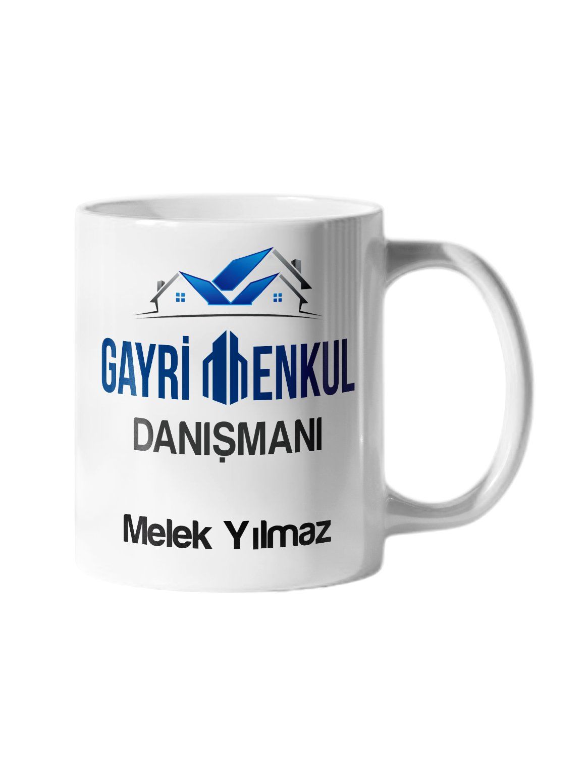 Gayrimenkul Danışmanı ve İsim Baskılı Kupa Bardak