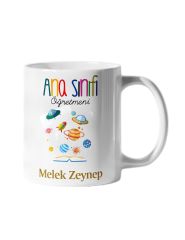 Ana Sınıfı Öğretmeni ve İsim Baskılı Kupa Bardak