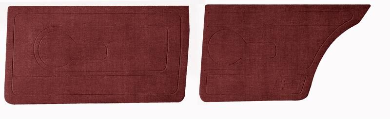 ÖZİŞ TF04010109 KAPI DÖŞEMESİ ŞAHİN DÜZ BORDO 4 KAPI TK