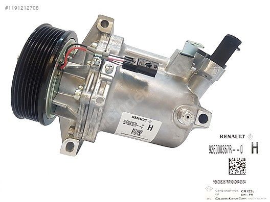 ORJINAL 926008367R KLIMA KOMPRESORU LODGY FLUENCE DOKKER DUSTER 8200818552-926007836R