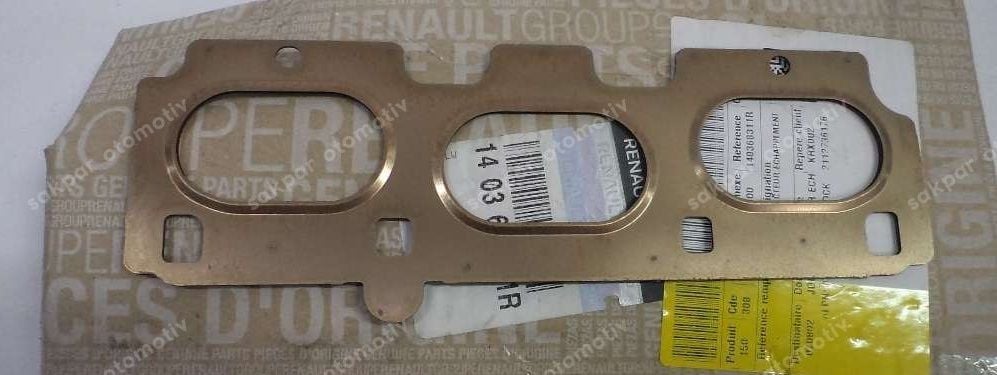 ORJINAL 140368311R EGZOS MANİFOLDU CONTASI H5H 1.3 TCE MEGANE IV