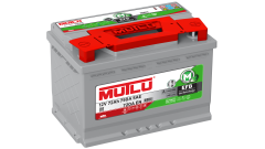 MUTLU  AKÜ 12 V 72 AMPER AH 750 A EFB STAR STOP