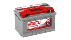 MUTLU  AKÜ 12 V 66AH 600 A SFB ALCAK FORD TİPİ