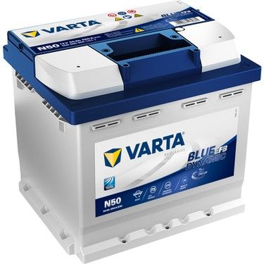 VARTA AKÜ 50 AMPER EFB STAR STOP  550A N50  BLUE DYNAMİC  207X175X190