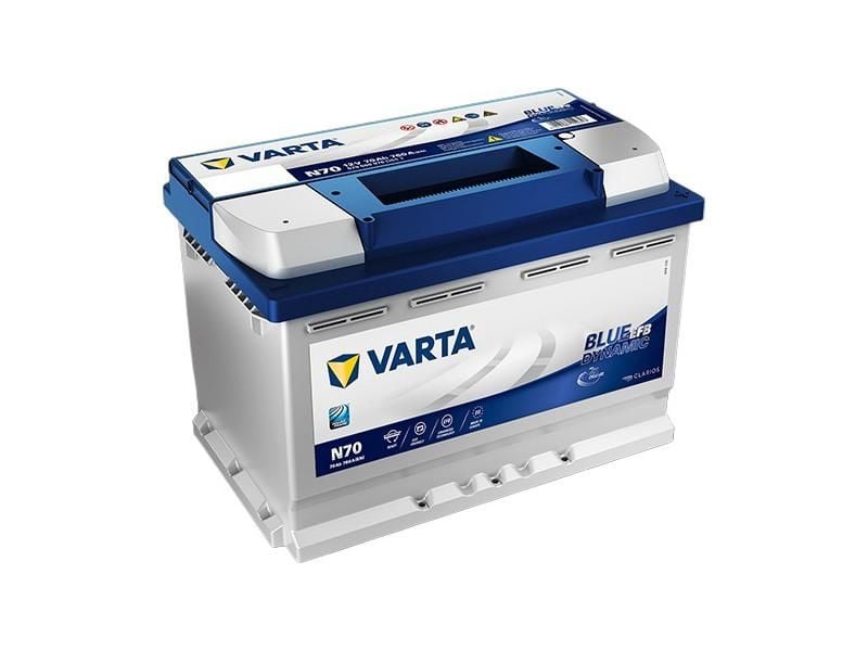 VARTA AKÜ 70 AMPER EFB STAR STOP 640A N70  BLUE DYNAMİC