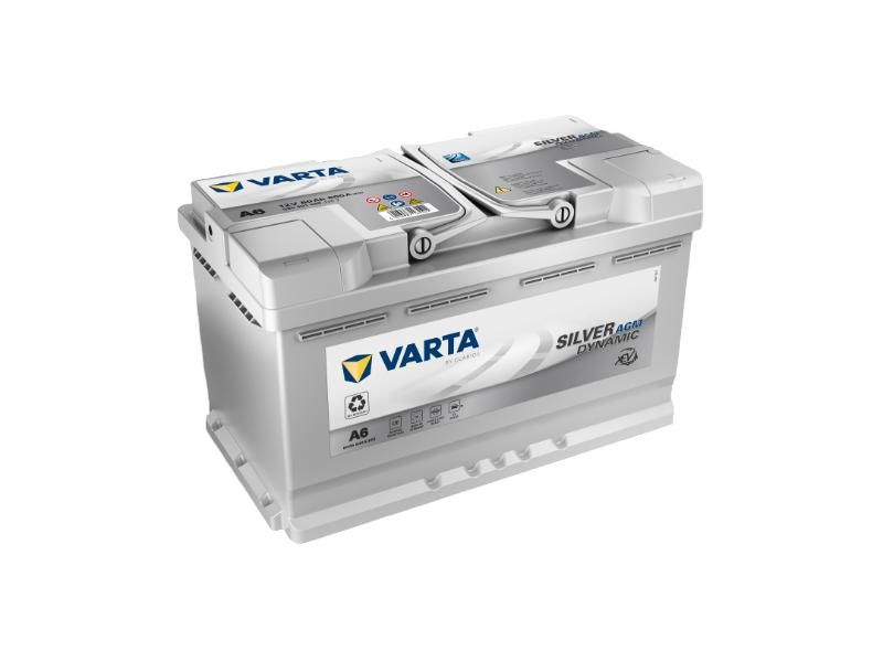 VARTA AKÜ 80 AMPER 800 E AGM STAR STOP F21 SILVER DYNMAIC