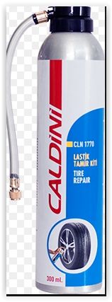CALDINI CLN-03262  LASTİK TAMİR SPREYİ 400 ml. (20 PS'YE KADAR ŞİŞİRİR)