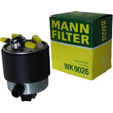 MANN WK9026 YAKIT FİLTRESİ QASHQAI 1.5DCI 16V (78KW/106HP) 07>RENAULT KOLEOS 2.0DCİ (110-127KW/150 173PS) 08>  16400JX52B-16400JX52C-16400JY00B
