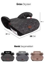 MOJ15303178-S  BEBEK KOLTUK YÜKSELTİCİ BODSTER SİYAH YAŞ GRUP (II-III/15-36 KG)