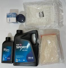 ORJINAL 7715151509 BAKIM SETİ MEGAN II 1.6 16V BENZİNLİ ELF 5LT 10W40 4LÜ SET