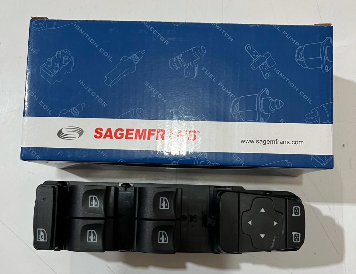 SAGEM 500131 ÖN SOL CAM AÇMA DÜĞMESİ VE AYNA KUMANDA PANELİ RENAULT MEGANE IV 16> TALISMAN 15> KADJAR 15> SCENIC IV 16>  254015253R