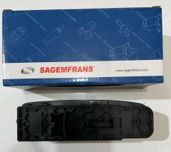 SAGEM 500132 ÖN SOL CAM AÇMA DÜĞMESİ VE AYNA KUMANDA PANELİ RENAULT MEGANE IV 16> TALISMAN 16>254012952R-254010488R