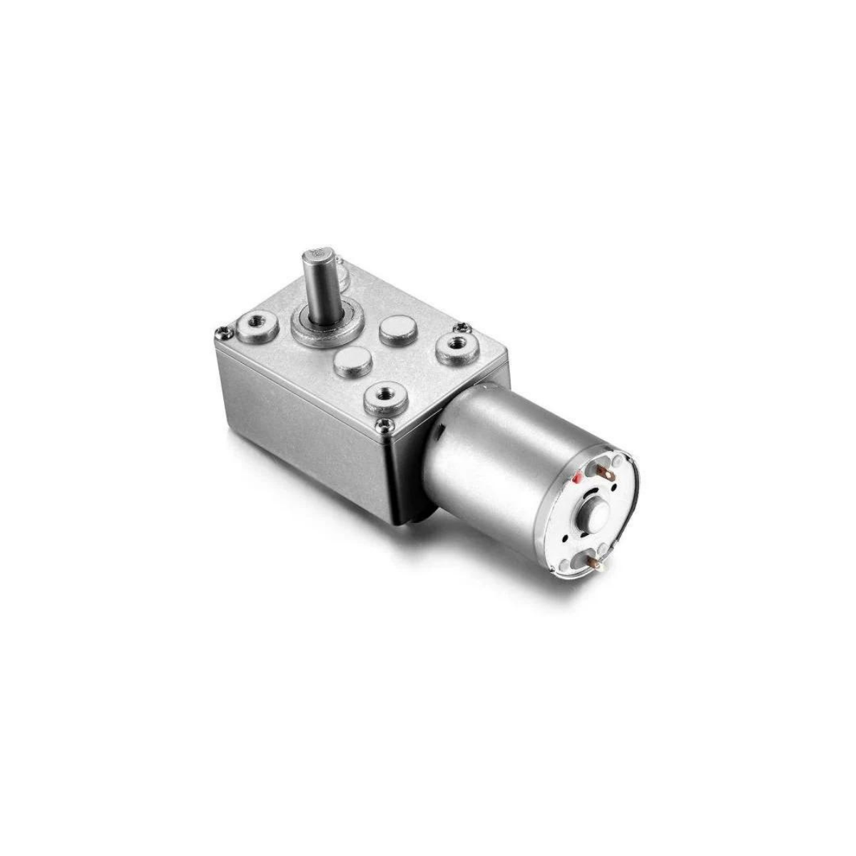 L Tipi 12V 6 RPM Redüktörlü DC Motor