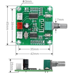 XH-A158 Bluetooth 5.0 Stereo Müzik Amfi Modülü