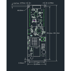 TTGO T-Beam ESP32 LoRa GPS Modülü