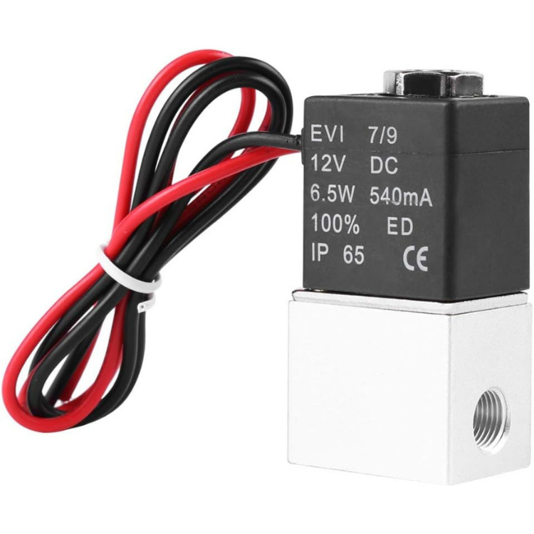 12V Elektrikli Solenoid Vakum Valfi