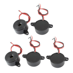 3-24V Devre Uyumlu 40mm Siyah Buzzer