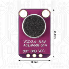 MAX4466 Elektret Mikrofon Modülü