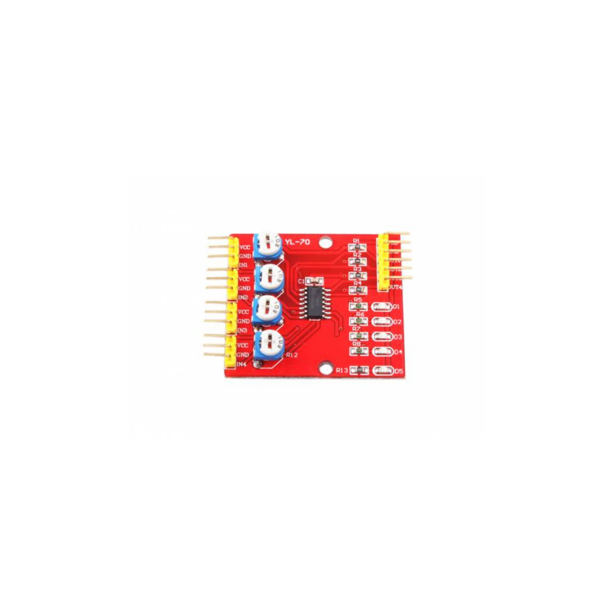 4'lü Çizgi İzleyen Sensör Seti - 4 Way Tracking Module