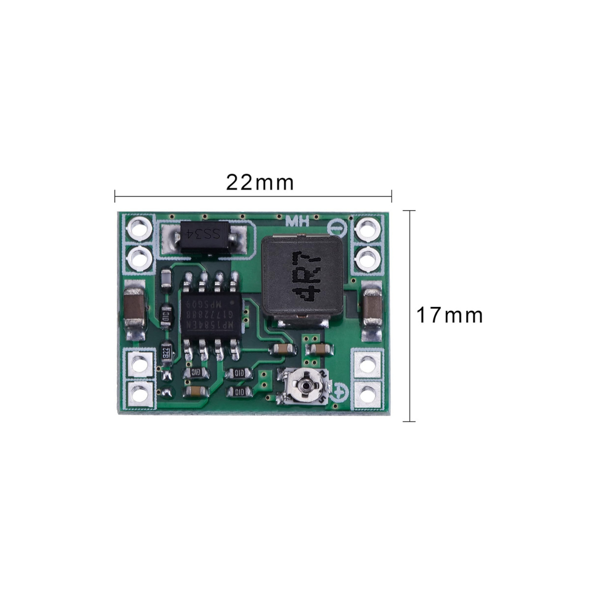 MP1584EN-9V (DC-DC Ayarlanabilir Voltaj Düşürücü Modülü)