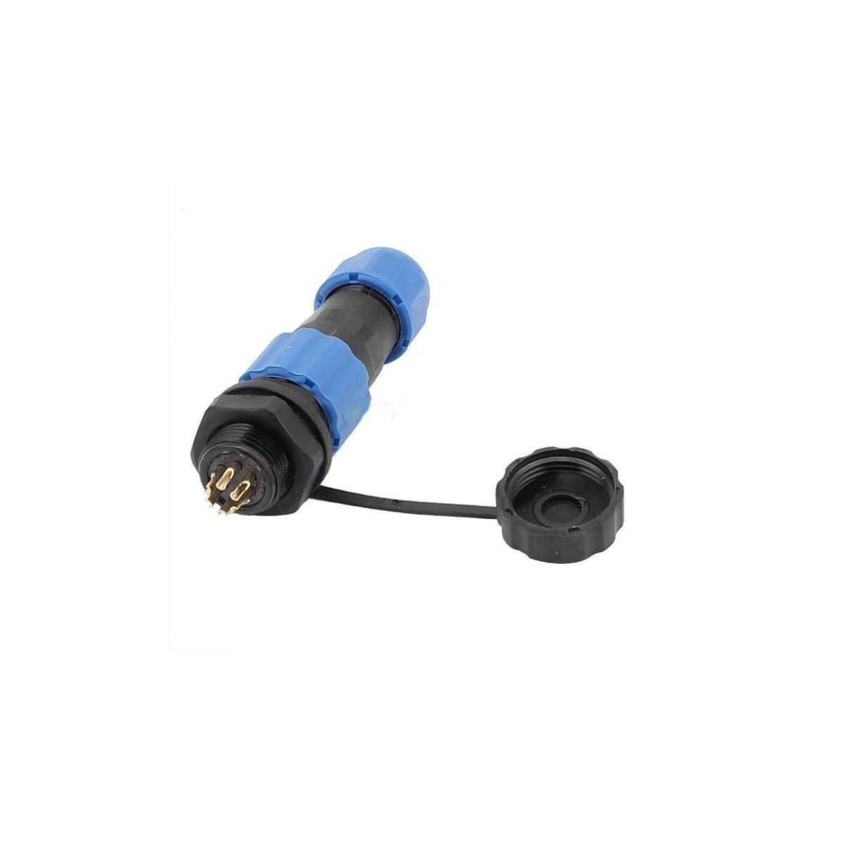 SD16 6 Pin 16mm Su Geçirmez Konnektör Takımı - Panel Tipi