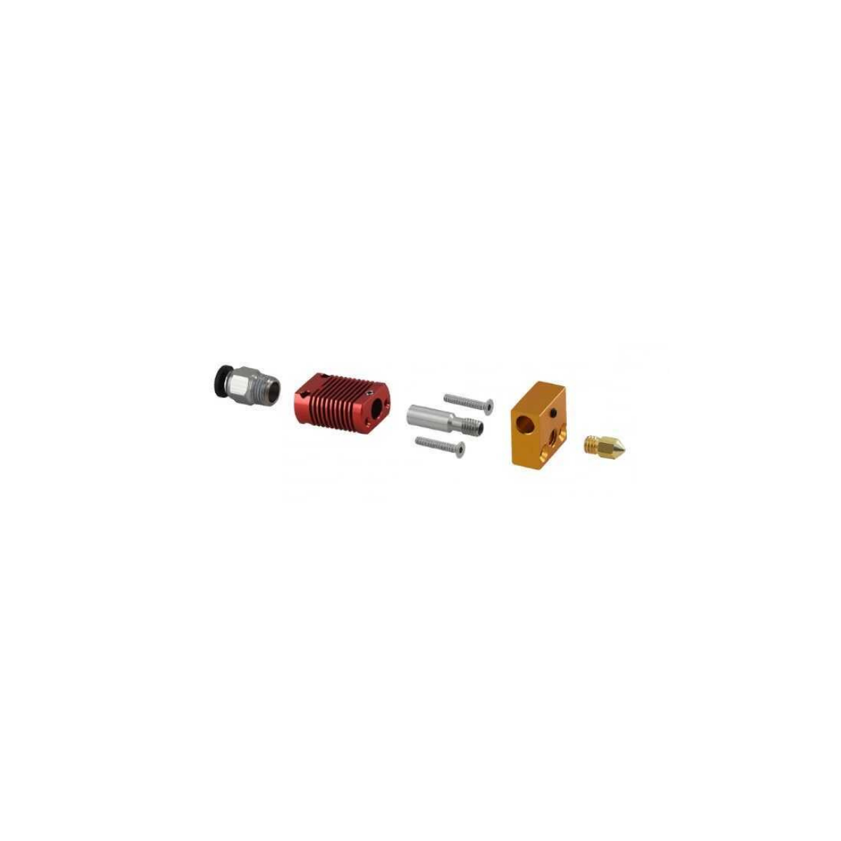CR10/MK8 Hotend Extruder Seti - Ender 3/Pro/V2