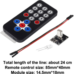 Arduino IR Uzaktan Kumanda Kiti - Pil Dahil