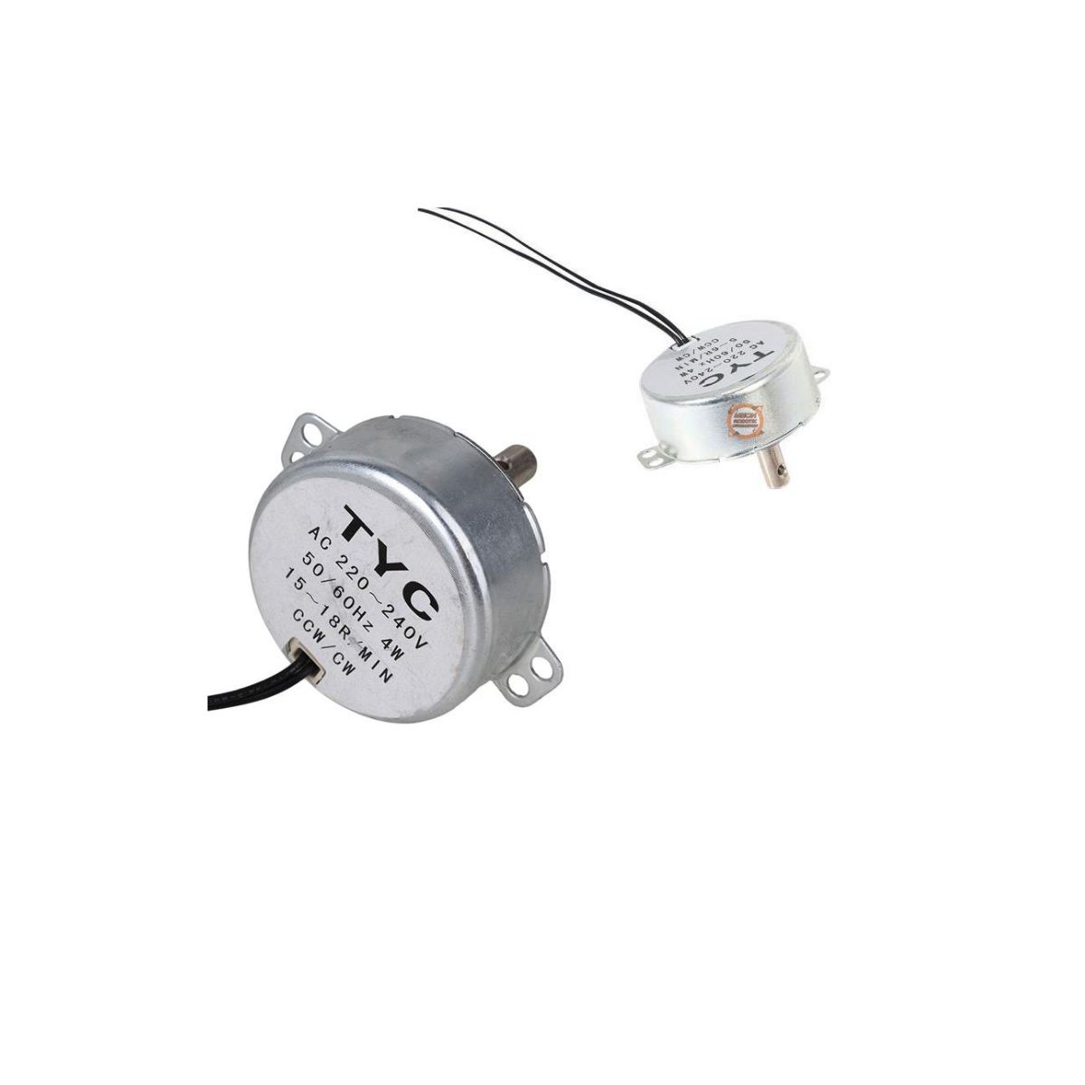 TYC-50 Senkron Motor AC220V, 4W, 15-18 RPM, CW