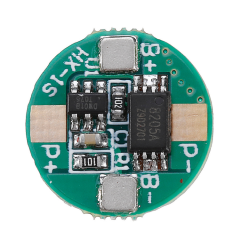 1S 3.7V 2.5A 18650 Lityum Batarya Koruma Kartı