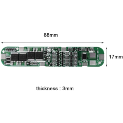 5-15A BMS 18650 Lityum Batarya Koruma Kartı