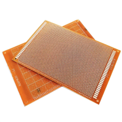 12x18 cm Bakır PCB Prototip Kartı, Tek Taraflı