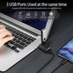 3 Port Mini Tasarım USB 2.0 Çoğaltıcı Hub