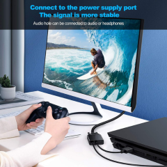 Micro HDMI to VGA Kablo Dönüştürücü Adaptör