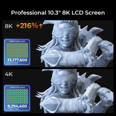 Halot-Mage Pro | 170 mm/s 8K Reçine 3D Yazıcı