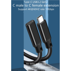 USB 3.2 Type-C Uzatma Kablosu