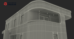 Modern Mimari Maket – 3D Beton Print Simüle